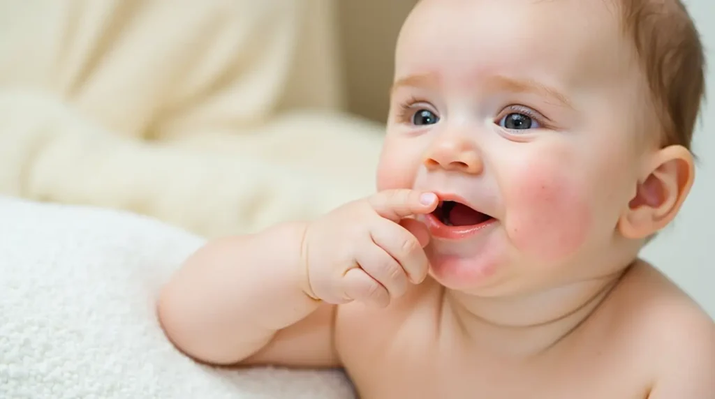 Baby acne breast milk