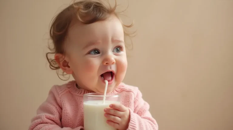 Baby Girl Milk Scene