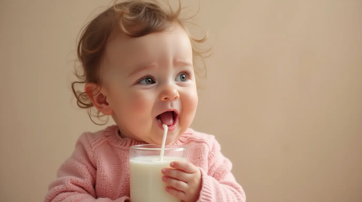 Baby Girl Milk Scene