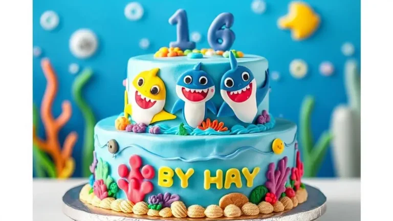 baby shark cake