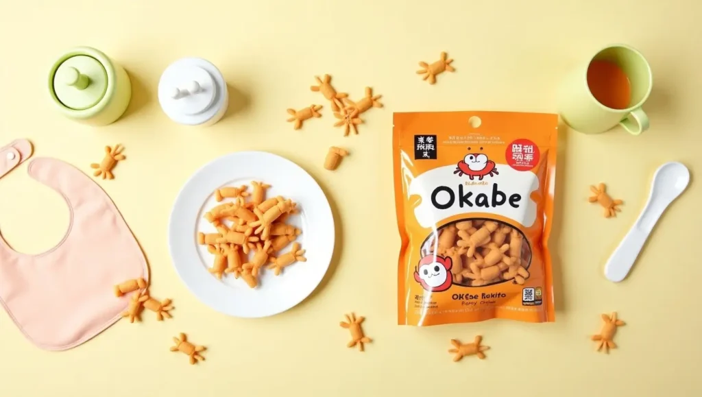 Okabe Kanikko Baby Crab Snack