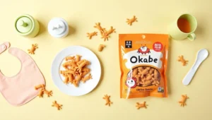 okabe kanikko baby crab snack