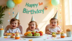 Birthday Dinner Ideas For Babies