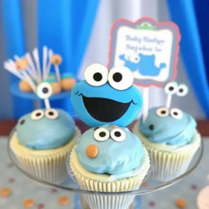 Cookie Monster Baby Shower
